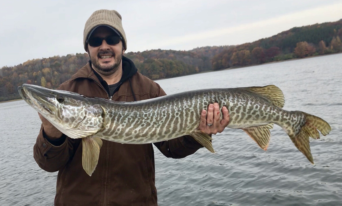 45 inch muskie on Unknown in Pittsburgh Pennsylvania on 10/26/2019 ...