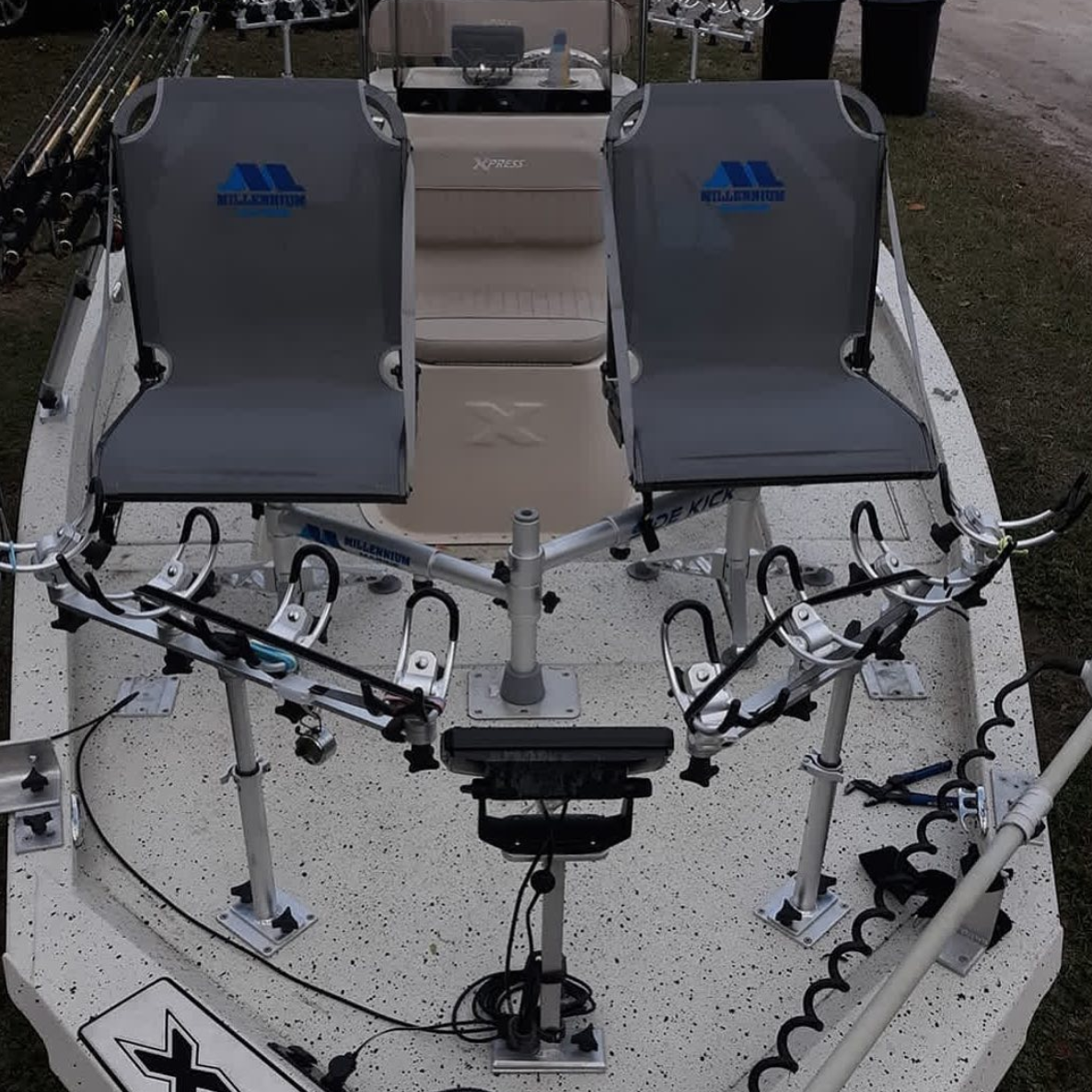 millennium fishing rod holder Marine R-500-00 Pontoon Rail : Sports & Outdoors The Millennium Marine Spyderlok Rod Holder will easily accommodate 4 rod heads with its 24 inch crossbar Millennium Single Rod Holder