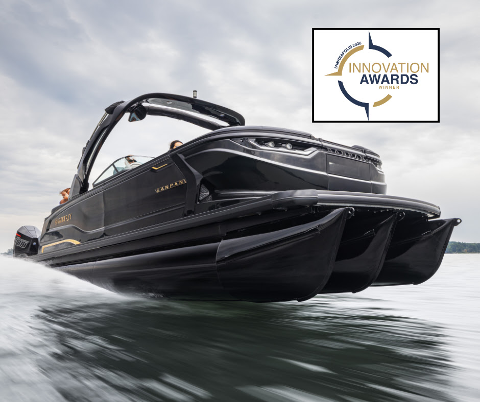 GODFREY PONTOON BOATS RECEIVES NMMA INNOVATION AWARD FOR 2026 SANPAN ...